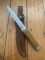 Puma Knife: Puma Vintage Pre-64 USED 3573 Boot Knife with Stag Handle & Custom Sheath