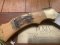 Puma Knife: Limited Edition 1983 715 4 Star Spirit of Massachusetts Scrimshawed Handle in Wooden Presentation Box
