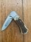 Puma Knife: Puma 2014 Solingen Made 4 Star Mini Folding Lock Knife with Stag Antler Handle