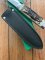 Puma Knife: Puma 1978 Vintage 'MOUNTAIN LION' 3573 Boot Knife with Stag Handle Sheath & Yellow/Green Box
