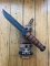 Ka-Bar Knife: Kabar US Army Knife and Custom USA made Hedgehog Sheath