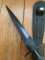 J.NOWILL & SONS  J.ADAMS SHEFFIELD ENGLAND BLACK FS COMMANDO KNIFE