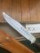 Puma Knife: Early 1980's Puma Big Big Bowie knife with Wooden Handle in original Wooden Box