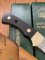 Puma Knife: Puma Original 1994 4 Star Fixed Blade Knife with Black Micarta Handle in Original Green Box