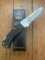 Puma Knife: Puma 2025 Date Stamp 4 Star Folding Lock Blade Knife with Black Buffalo Handle