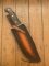 Damascus Knife: Damascus Western Alamo Bowie with Walnut Handle
