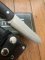 Cudeman Model 206-M Fixed Blade BS-9 Bushcrafter Fixed Blade Knife With Multi-Position Leather Sheath
