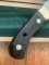 Puma Knife: Puma Original 1979 4 Star Fixed Blade Knife with Black Ebony Layered Handle in Original Wooden Box #13971