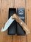 Puma Knife: Puma IP Pathfinder with gut hook, Olive Wood Handle