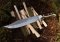 Puma Knife: Puma Phönix-Phoenix Big Bowie Knife with Darker Stag Antler Handle