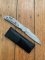 KLÖTZLI Swiss Made Michael Walker Design Folding Knife with Black Pearl/Titanium Handle & Pouch #029/250