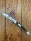 Puma A G RUSSELL 1974 Rare 9mm Luger Bullet Commemorative Club Knife No:106