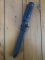 GLOCK Original Austrian Made Black Straight Edge Field Knife with Polymer Scabbard