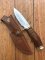 Buck Knife: Buck Pro-Line 192 Vanguard Knife with original Leather Sheath