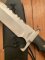 United Cutlery Gil Hibben Magnum Bowie with Black Leather Sheath