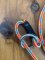 Dog Lead: Gun Dog Supply Slip Lead, 5mm thick, 1.2m long in Orange Mix Fleck