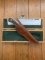 Puma Knife: Puma Original 4 Star Fixed Blade Knife with Stag Antler Handle in Original Wooden Box