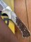 Puma Knife: Puma SGB HalfMoon Fixed Blade Knife with Stag Antler Handle