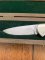 Puma Knife: Puma 1990 American Wildlife Collection 'Moose' model 715 4 star Folding Knife with Ebony Handle Original Box and matching Warranty #169/200