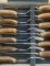 ASHBERRY Sheffield England 1930's-50's 12 Piece Stag Handled Knife & Fork Set.