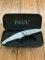 Lone Wolf Knives USA PAUL Perfecto Locking Folding Knife with gift Tin