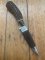 1970's Solingen Jagdnicker Knife with Deer Antler Handle & Sheath