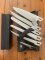 Kershaw Knife: Vintage KERSHAW KAI BLADE TRADER Japanese 6 Blade Knife Set with Rubberised Handle & Case