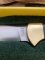 Puma Knife: Puma Original 1992 4 Star Fixed Blade Knife with Black Ebony Handle in Original Green and Yellow Box #26291