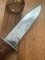 1960's Japanese Made Small Bowie knife & Leather Sheath