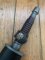 COMMANDO BLADED KNIFE WITH 200 LAYER DAMASCUS BLADE AND ROSEWOOD HANDLE