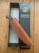Puma Knife: Puma 11 0215 Silver Lion Collectable Knife with Stag Handle and Tan Brown sheath