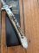Puma Knife: Puma Rare Large Custom Damascus Medici Lock back Knife with Stag Handle 2003