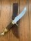 CASE XX USA KODIAK BEAR Knife with Antler Handle and Leather Sheath