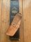 Puma Knife: Puma Very Rare 2002 'WIND' Skeleton Knife in Leather Sheath