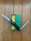 Puma Knife: Puma Rare 1985 Universal 863 Angler Knife complete with needle & Original Box #19581