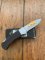 Puma Knife: 2004 Puma 4 Star Mini Folding Lock Knife with Black Buffalo Horn Handle