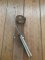 1960's Japanese Made Small Bowie knife & Leather Sheath