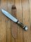 Puma Knife:Rare Vintage PUMA #6320 BIG SCOUT Hunting Knife 8" Stag Handle Germany