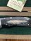 Puma Knife: Puma 1990 Australian Wildlife Collection 'Crocodile' model 985 Custom Folding Knife with Ebony Handle Original Box and matching Warranty #169/200