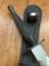 J.NOWILL & SONS  J.ADAMS SHEFFIELD ENGLAND BLACK/SILVER FS COMMANDO KNIFE