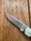 Buck Knife: 2006 Buck 505 Knight Small Single Blade Pocket Knife With Rosewood Handle