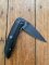 LONE WOLF KNIVES: RARE USA CPM-S30V DIABLO FOLDING LOCK KNIFE WITH MICARTA HANDLE