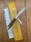 Puma Knife: Puma Original Rare 1977 Pony 620 Twin Blade Knife with Stag Antler Handle #27282