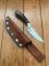 Lance Davison Custom Knife Maker Melbourne Australia Upswept Skinner