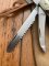 Puma Knife: Puma 945 Jagdtaschenmesser 1970 Hunting Pocket Knife with Stag Antler Handle #22072