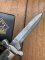 Puma Knife: Puma Rare Large Custom Damascus Medici Lock back Knife with Stag Handle 2003