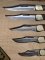Puma Knife: Collectable Circa 1970'S-80'S Rare 5 Piece Folding Knife Set