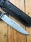 Karatel-2 Melita-K Smersh Russian Hand Made Tactical Combat Knife with Leather Sheath