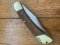Puma Rare Model 971 Game Warden 1969 Saw and Blade Folding Lock Knife #96583