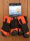 Avery HiTop Dog Boots in Blaze Orange Size M